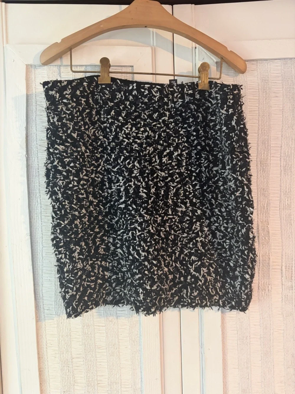 St John Black and white tweed Couture 2 piece suit size 6